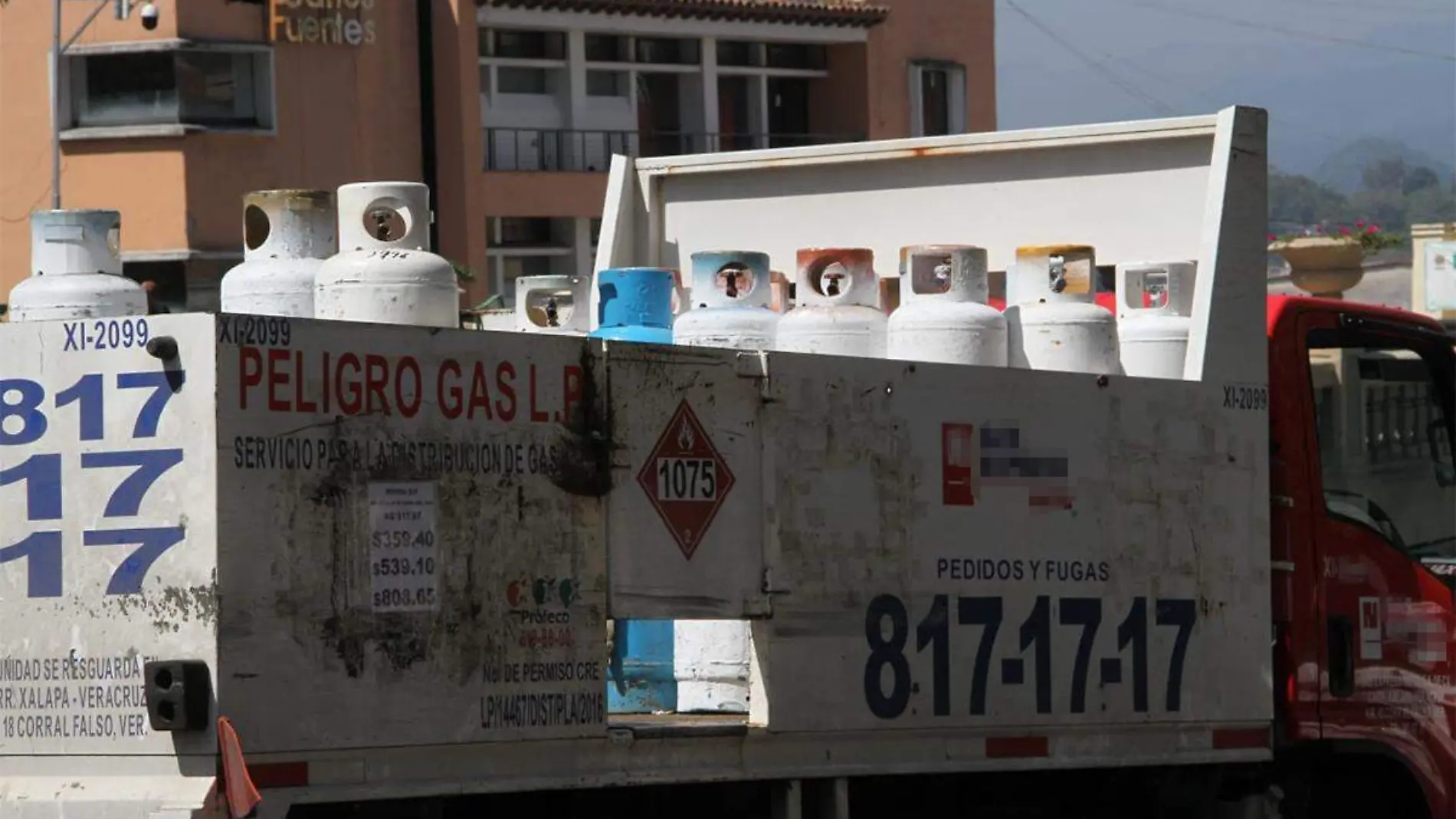 Precio del gas en Veracruz